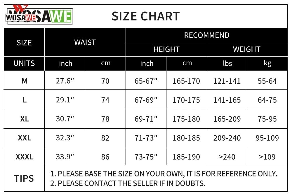 

WOSAWE Summer Cycling Shorts Men 2 in 1 with Gel Padded Double-Deck Quick Drying MTB Shorts Loose Fit Bicycle Shockproof Shorts