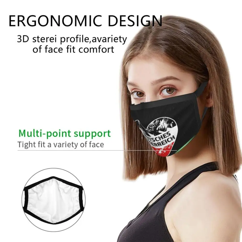 Немецкий флаг империи немецкий патриотский Pm2.5 фильтр моющийся взрослый ребенок