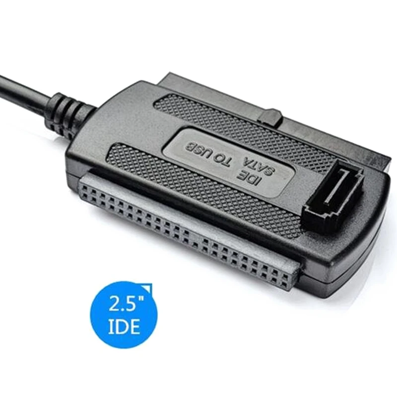 SATA/PATA/IDE привод к USB 2.0 адаптер кабель для 2,5/3,5 дюймового жесткого диска, горячего подключения.