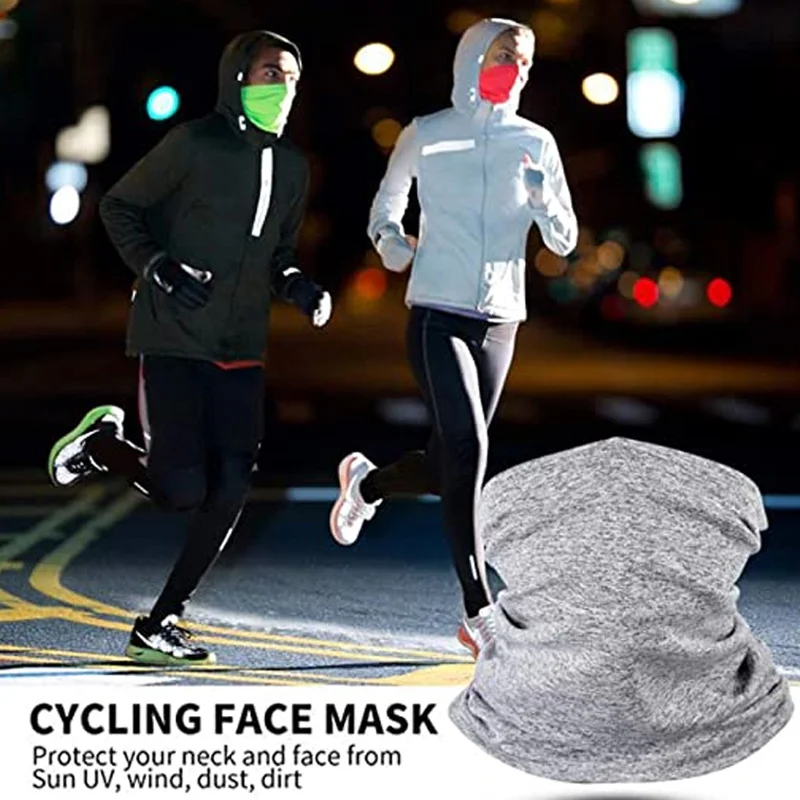 Новинка 2 шт. Универсальная повязка на шею для лица голову шарф головной убор с