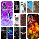 Чехол для Honor 50 Pro Global, милый чехол для телефона с бабочкой для Huawei Honor 50 SE, мягкий чехол, чехлы для Honor50 Pro 50SE, чехол из ТПУ