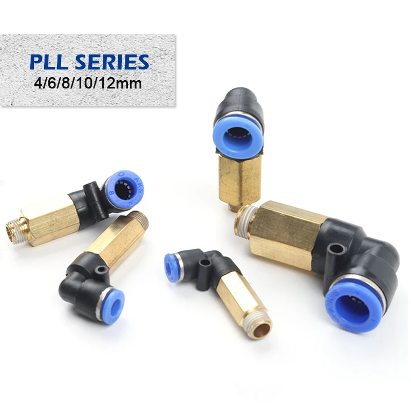 

LSA Pneumatic fittings Air Throttle Valve Speed Control Fast Hose Tube water pipes and pipe connectors direct thrust 4mm-10mm