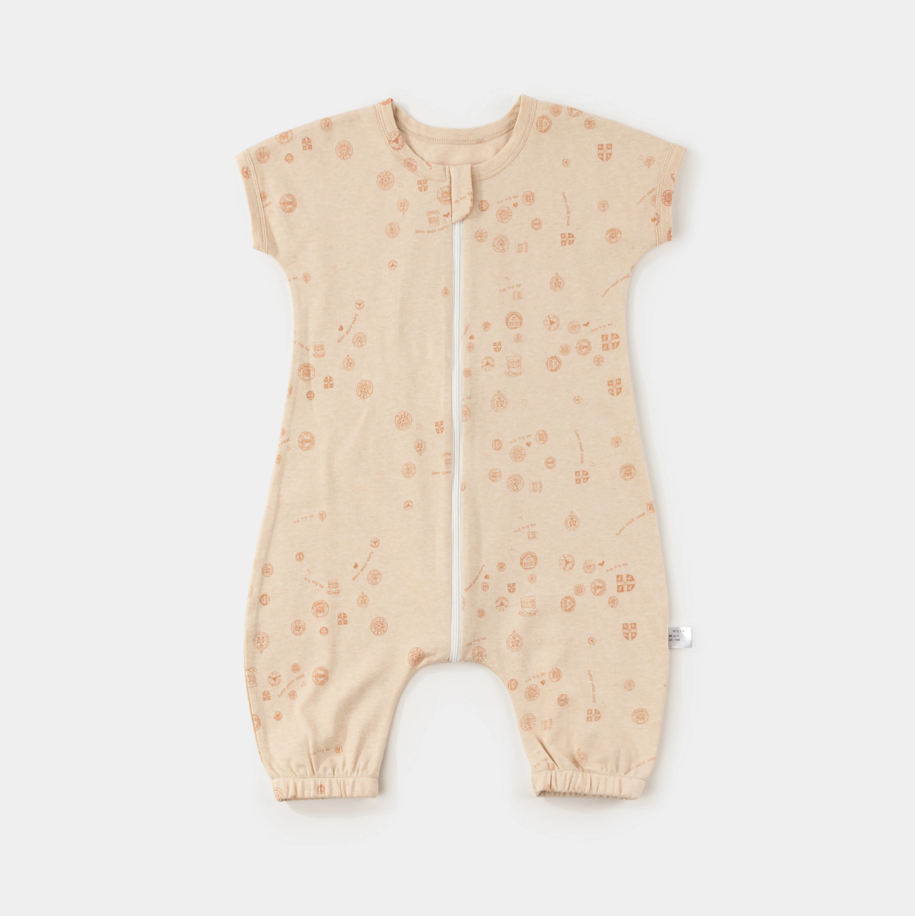 Спальный мешок для коляски для младенцев с разделенными ножками, летний короткий анти-типи, с рисунком карикатурных персонажей.