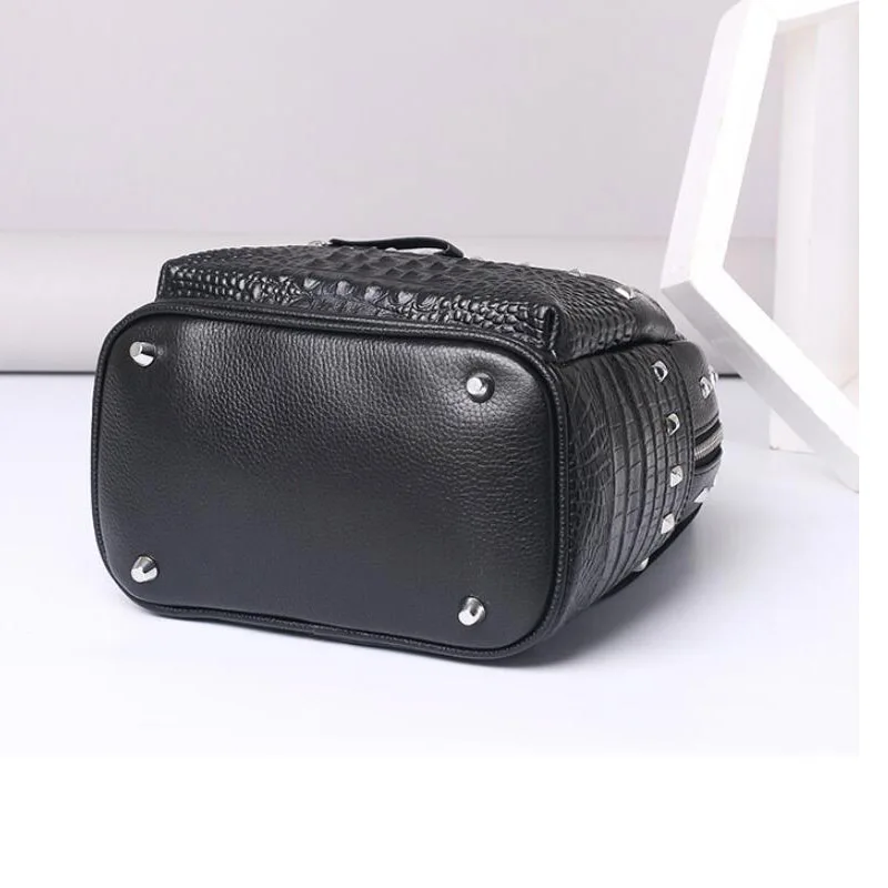 CHSANATO модный стиль женский рюкзак из коровьей кожи высококачественные рюкзаки