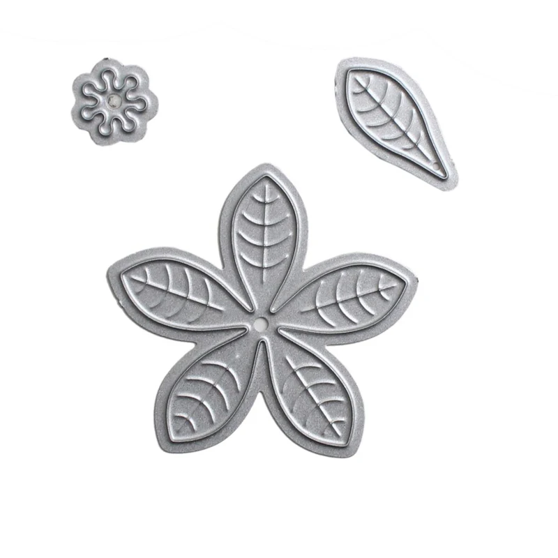 Цветочные металлические Вырубные формы для скрапбукинга и изготовления