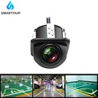 Парковочная камера заднего вида Smartour, универсальная HD-камера заднего вида с динамической направляющей