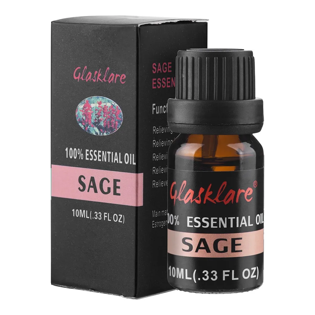 

Pure Sage Essential Oil Single Aromatherapy Oil Salon Aromatherapy SPA Essential Sandalwood Oil Tea Air Freshening DIY Tree Arom