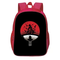 casual japan anime backpack 13 inch boy girl bags akatsuki backpack anime 3d print teens schoolbag zipper book bag packs