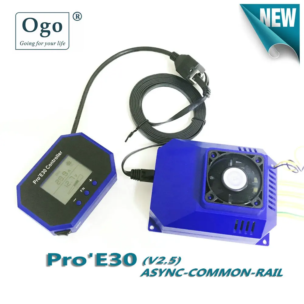OGO PRO'E30 INTELLIGENT LCD PWM dynamic working with Engine HHO saving fuels