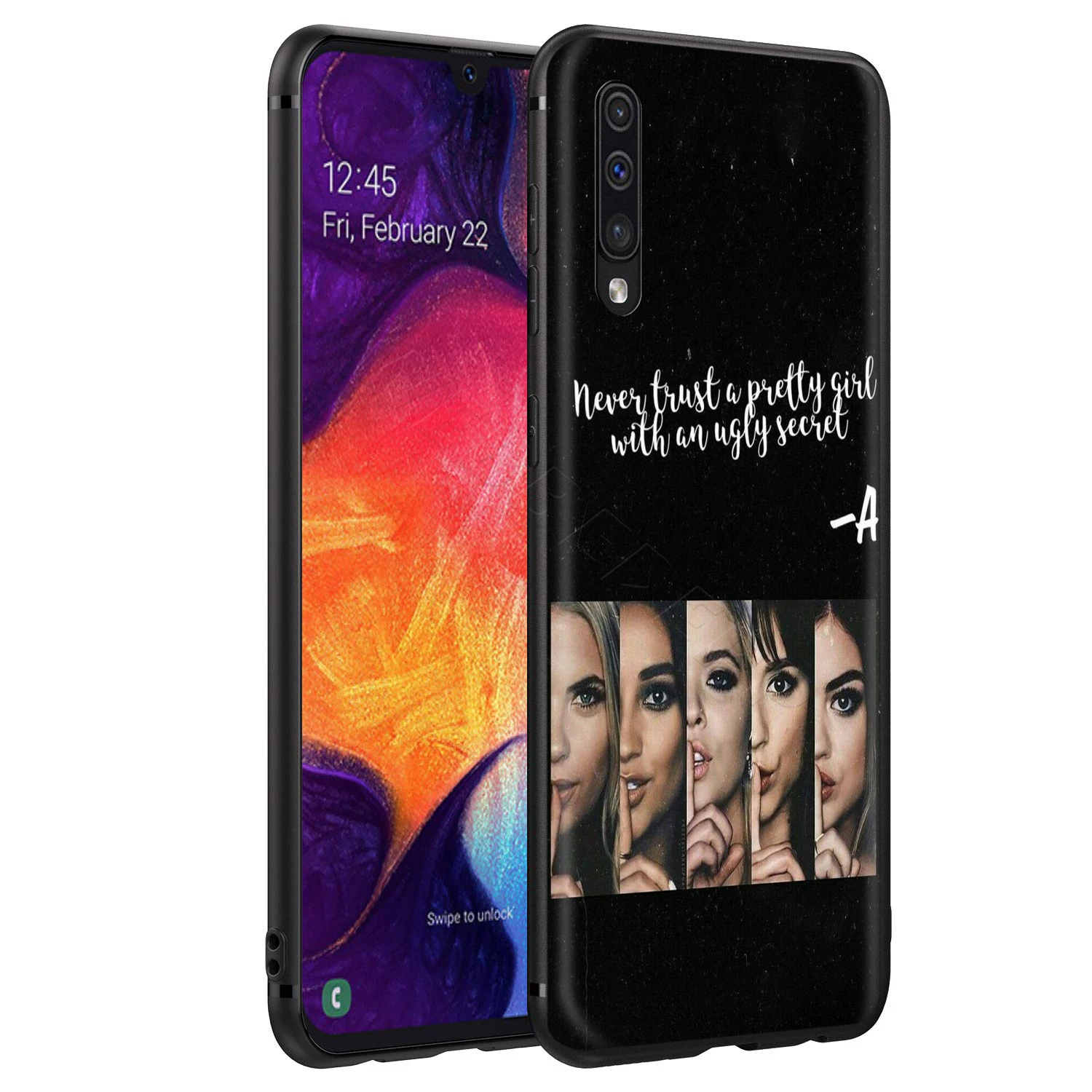 Webbedepp надписью Pretty Little Liars и PLL чехол для samsung Galaxy S7 S8 S9 S10 Edge Plus Note 10 8 9 A10 A20 A30 A40 A50 A60 A70