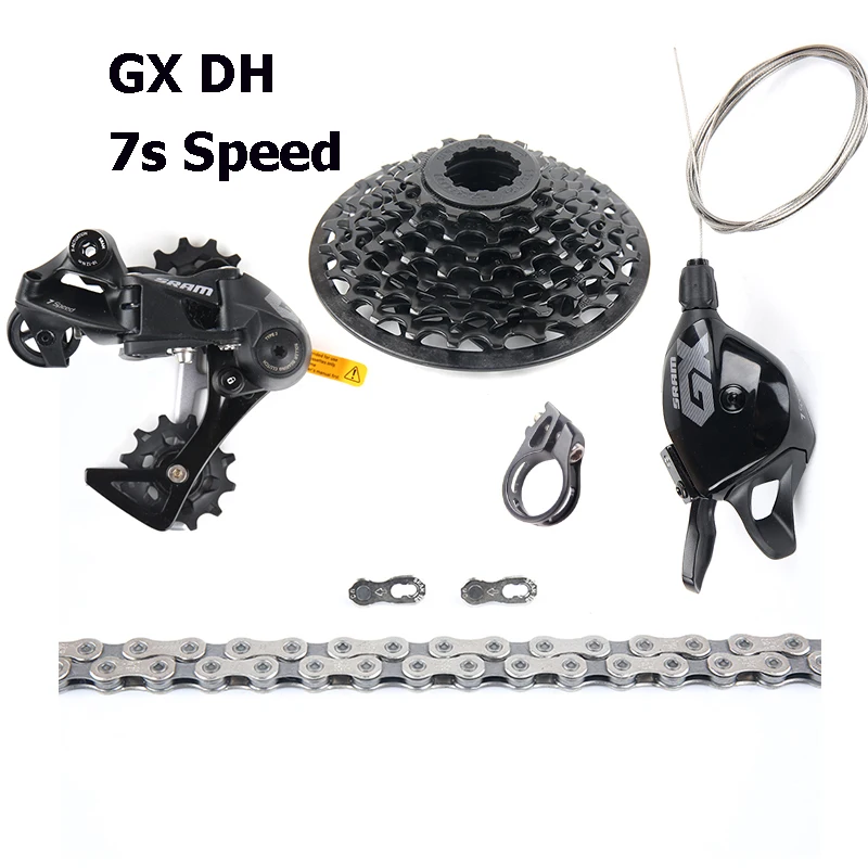 SRAM GX DH комплект 7 скоростей MTB триггерный переключатель передач задний 11-25T