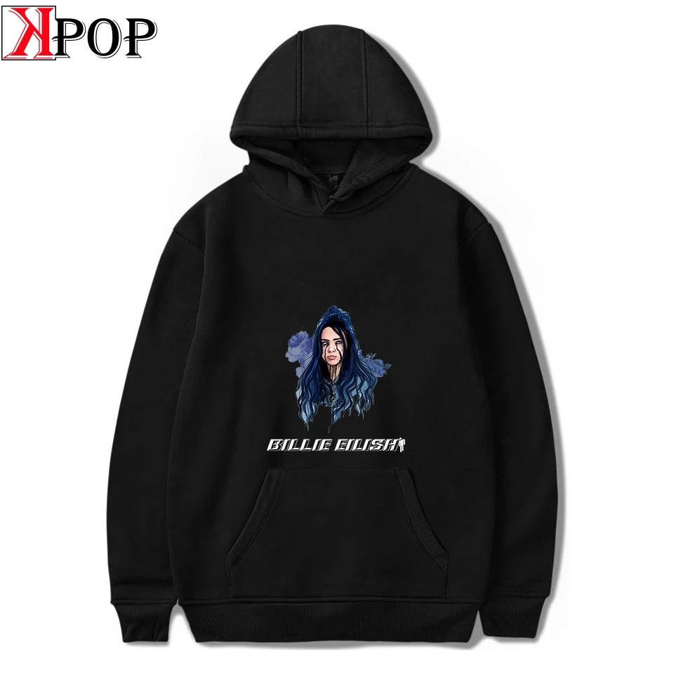 Billie Eilish 20 век Тур толстовки Поп Модные теплые мягкие женские идол унисекс свитер