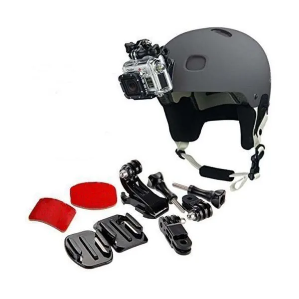 1x вращающийся на 360 градусов нагрудный ремень для GoPro Hero 1/2/3/3 +/4 SJCAM & 9 в 1 Шлем