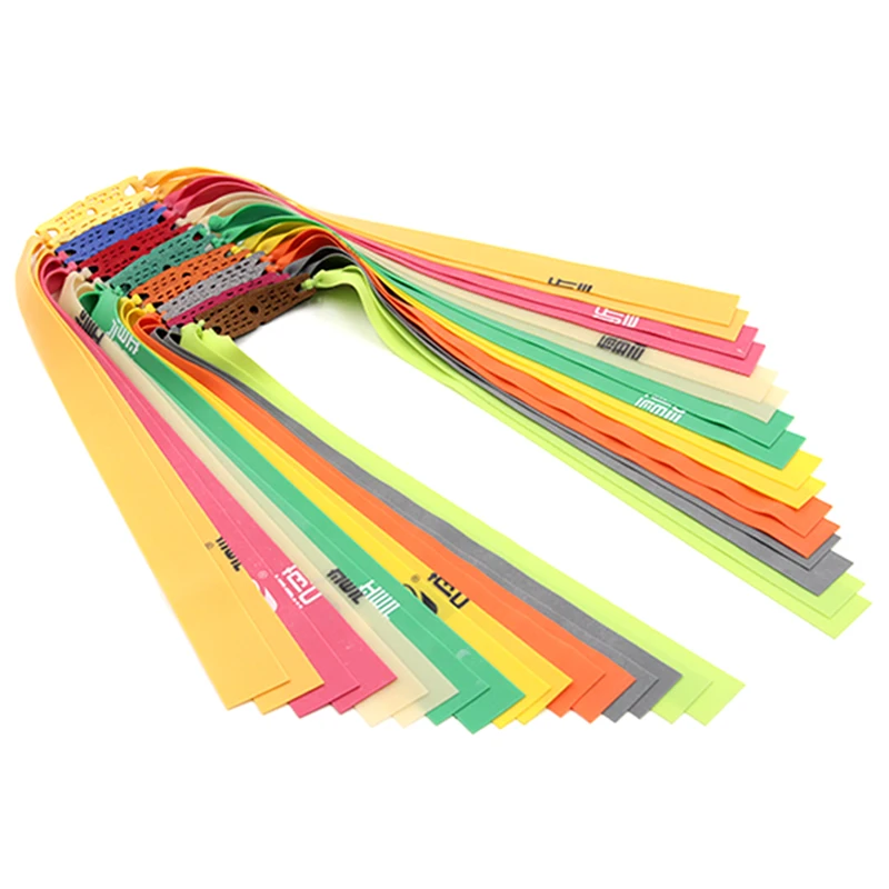 10 шт. мощная плоская резиновая лента для катапульты охоты и спорта Аксессуары Для