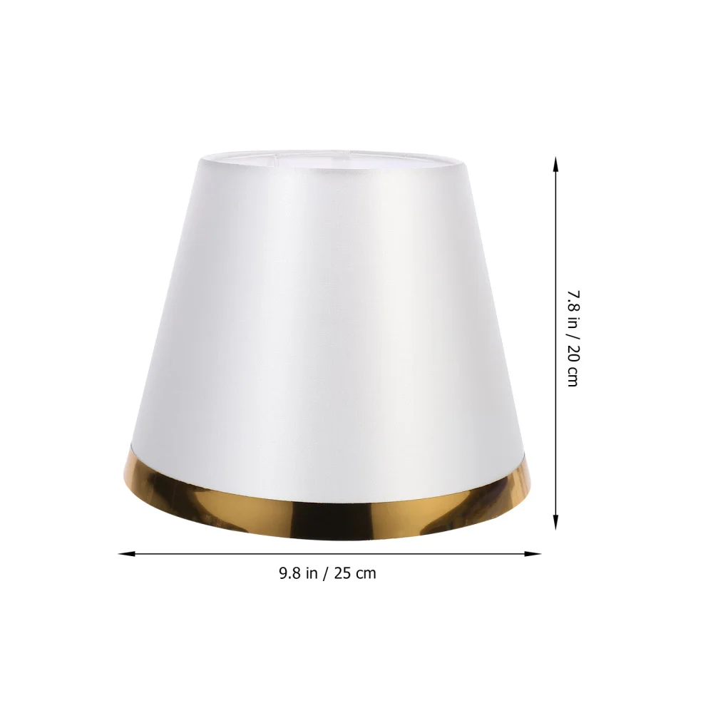 

1pc Delicate Desktop Lampshade Decor Creative Cloth Craft Lamp Cover Ornament