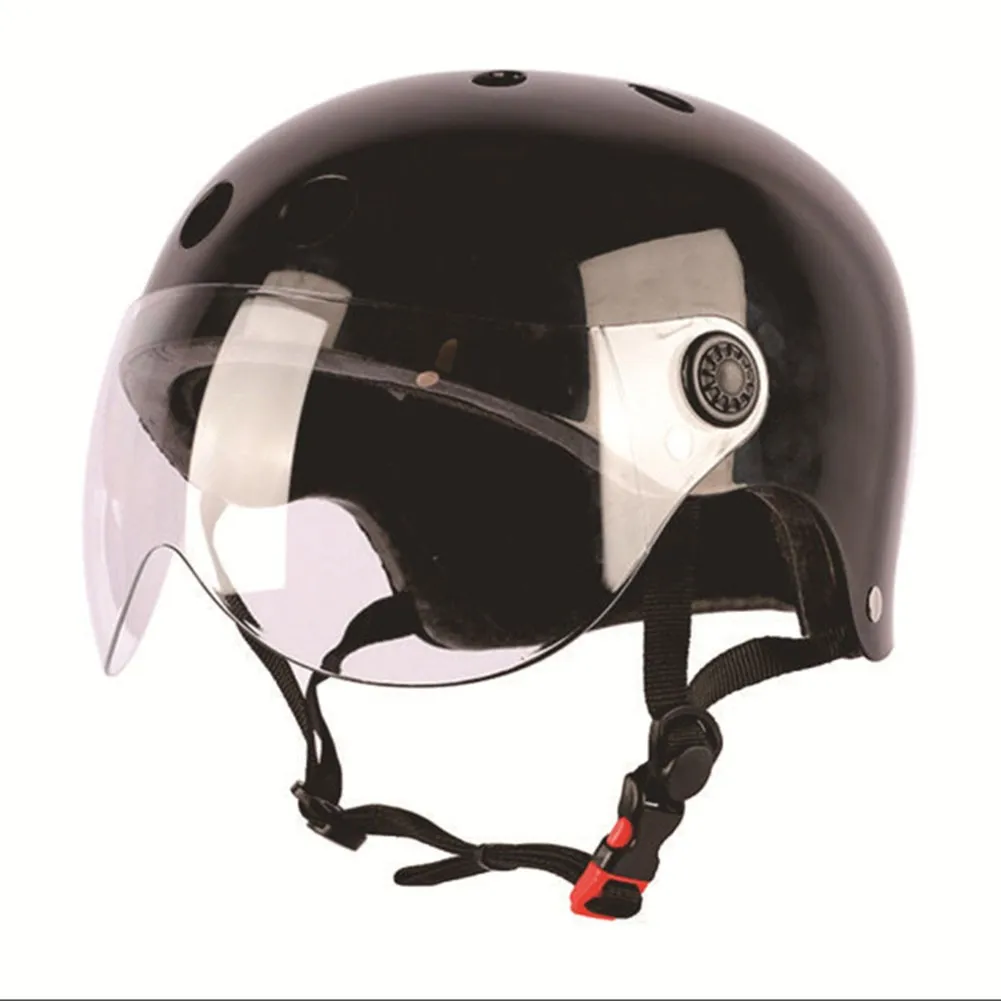 

Adult/Child MTB Road Bicycle Bike Helmet One-piece Molding Motorcycle Safety Helmet With Goggles Bicycle Safety Equipment