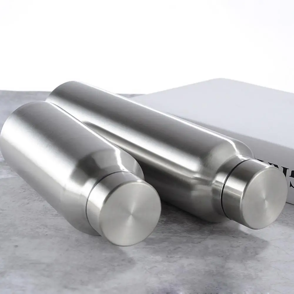 

50% скидка Лидер продаж! Портативная бутылка для воды из нержавеющей стали с одной стенкой большой емкости, уличная поставка