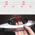 8 шт. Автомобильная дверная ручка прозрачная защита внешняя наклейка для Kia morning ceed sorento k5 2 3 rio 4 x sportage picanto cerato