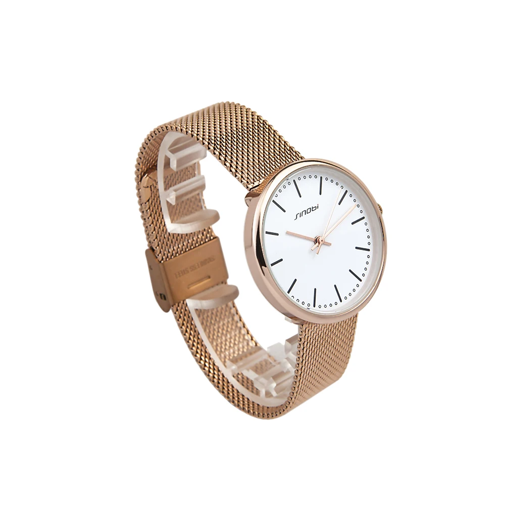

Sinobi Watch Woman Skull Quartz Watches Luxury Quartz Watch with Crystal Bangle Gold Bracelet Watches Set 2021