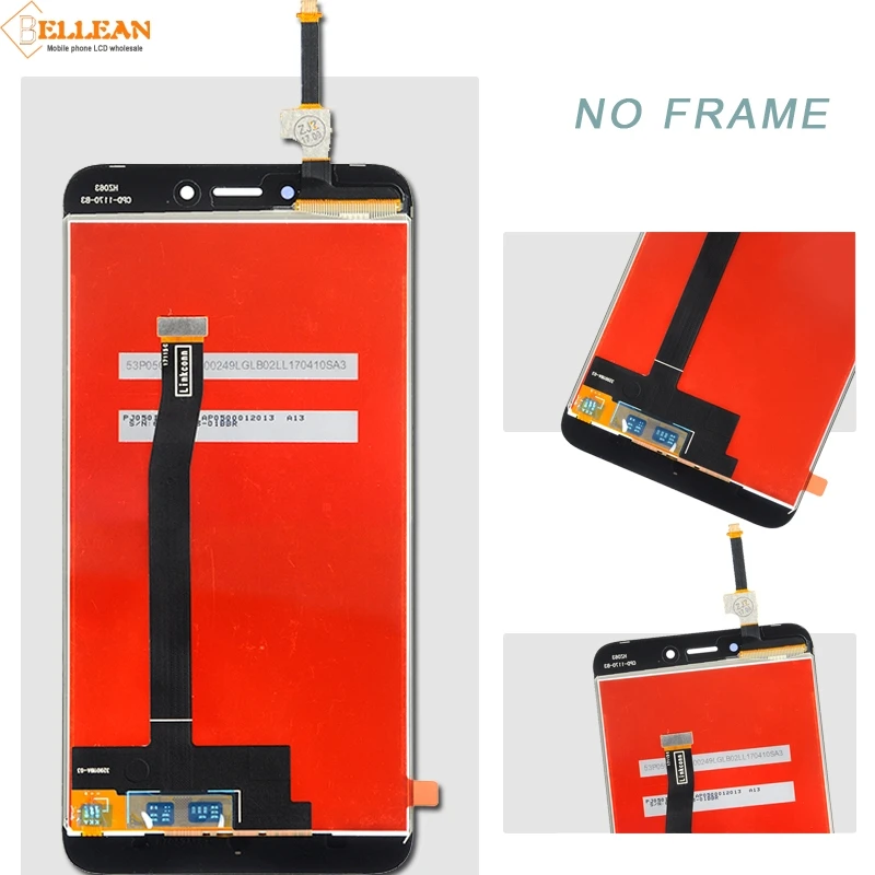 Акция Catteny 5,0 дюймов lcd для Xiaomi Redmi 4X lcd дисплей кодирующий преобразователь сенсорного экрана в сборе 4X дисплей с рамкой