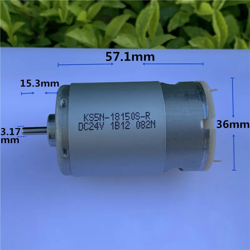 NICHIBO RS 555 углерода Бурш DC мотор редуктор постоянного тока 12V 36V 24V 3500RPM Высокий
