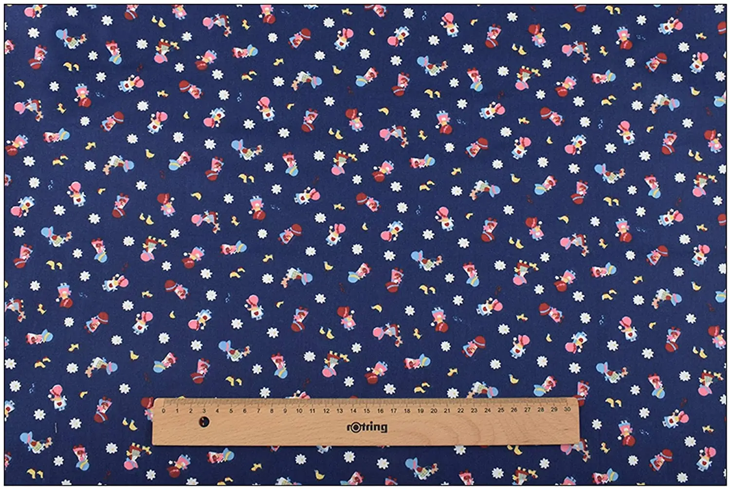 

160cm*50cm Dark Blue flower Fabric Cotton Fabric Printed Cloth Sewing Quilting bedding apparel dress patchwork fabric