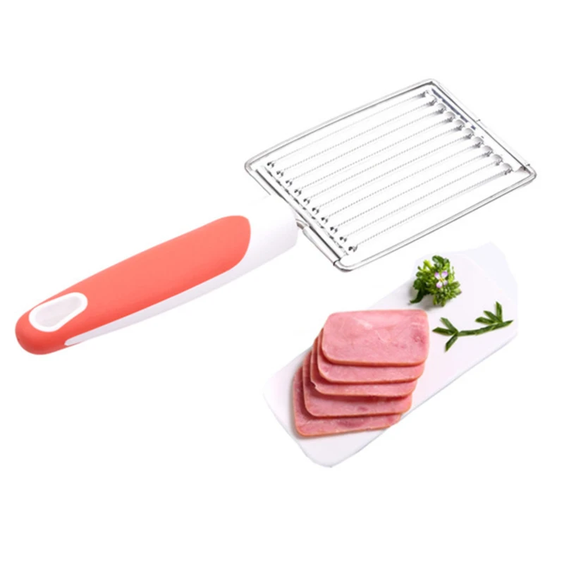 Томатный слайсер Нержавеющая сталь фруктовый овощной резак для томатов типа