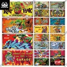 Putuo Декор Rat Fink мотоциклетный металлический знак номерная табличка металлическая винтажная отделка для мужчин пещера Бар Паб гараж Настенный декор