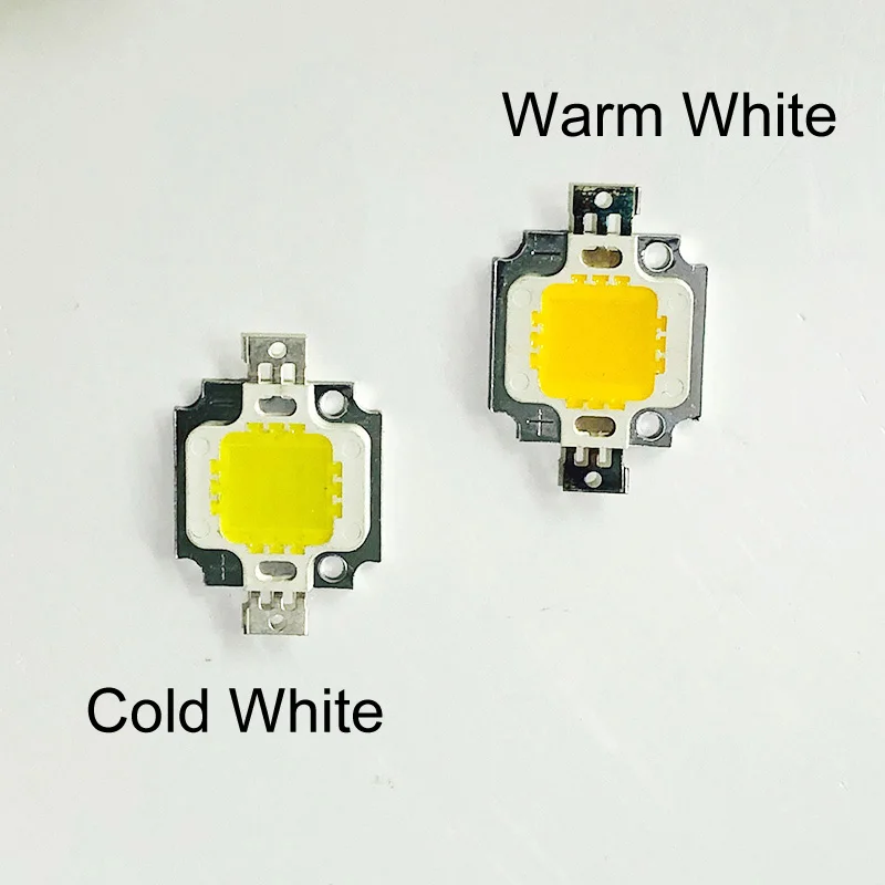 10W Warm White 10 Вт 20 Вт 30 Вт 50 Вт светодиодная лампочка высокой мощности диод таблеточного типа DIY Холодный/теплый COB DC 12 В панель - Испускаемый цвет: 10W Warm White