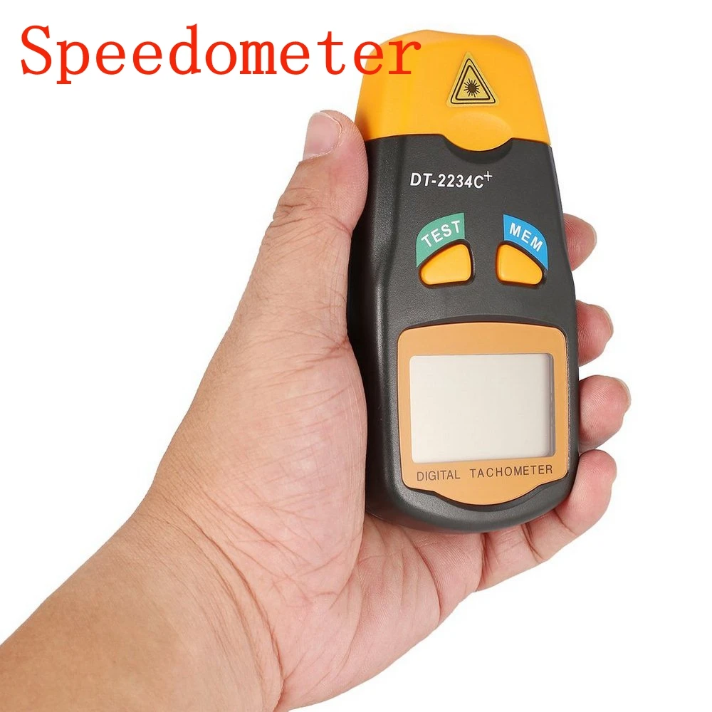 Лазерный измеритель скорости цифровой тахометр масштаба хранение данных