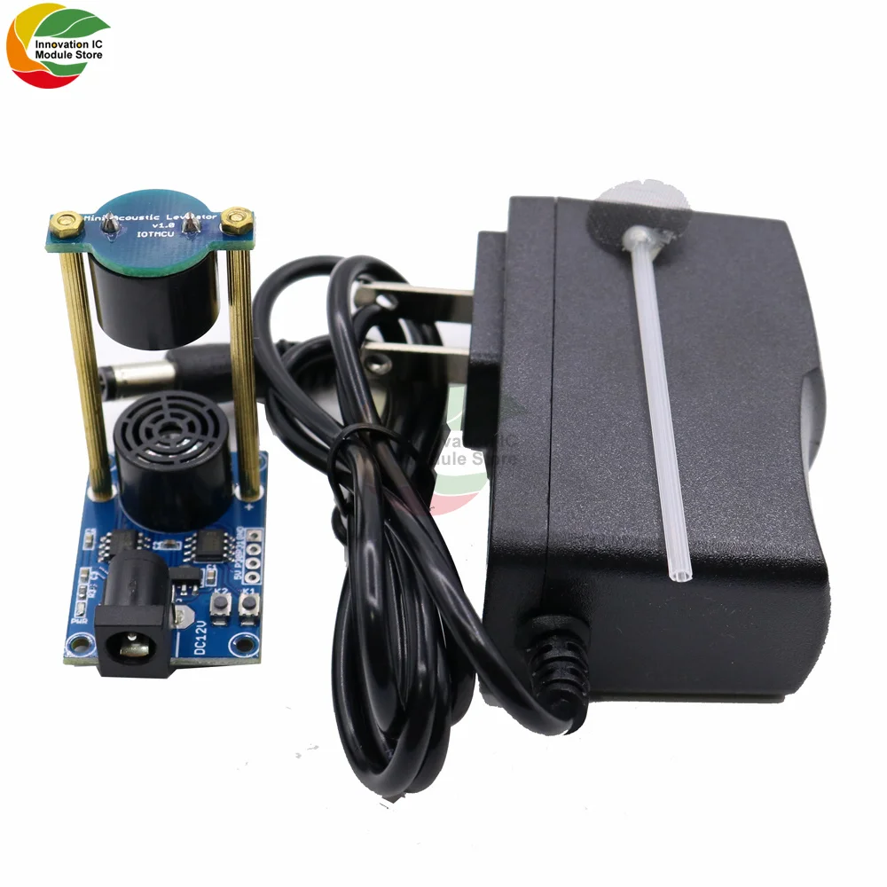 

MCU STC15W Ultrasonic Levitation Acoustic Levitation DIY Learning Kit Mini Acoustic Levitator 12V DC Power Adapter 16mm 40KHz