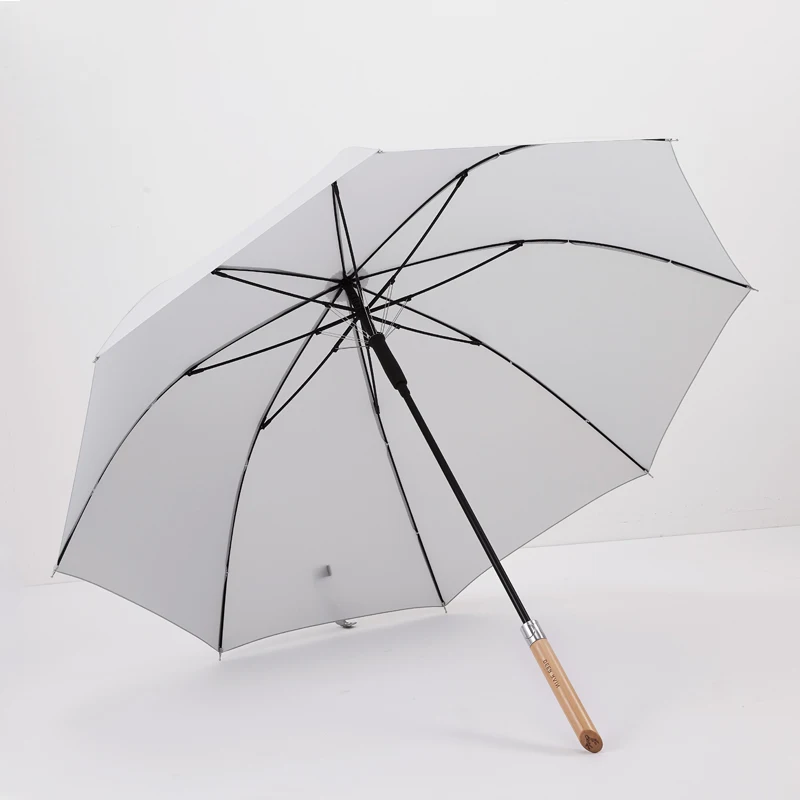 Деловой водонепроницаемый зонт Простой ветрозащитный Полуавтоматический для