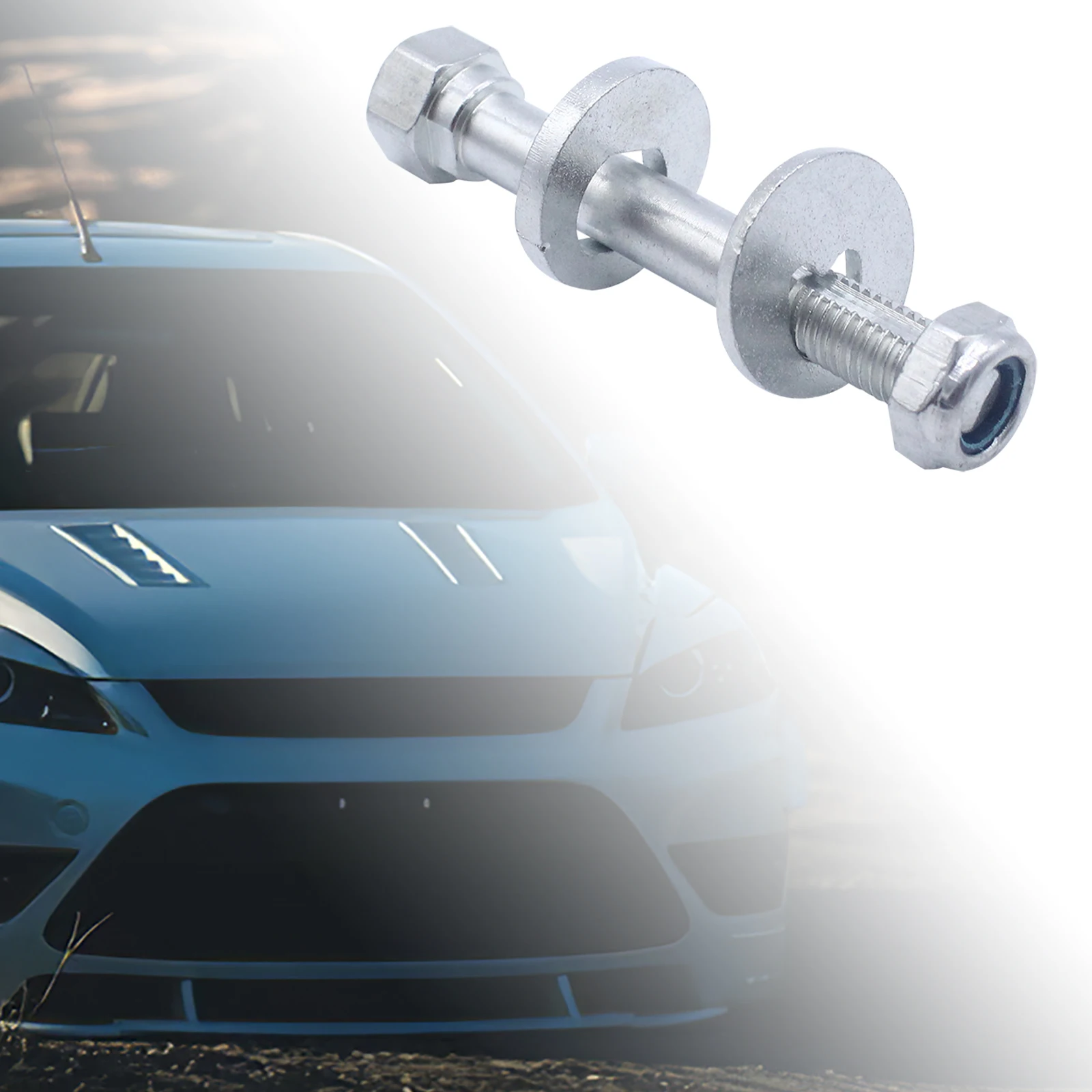 

Stainless Bolt Set Firm Cam Bolt Kit Camber Adjustment Bolt Kit Effective Bolt Kit Hard Camber Bolts for Outdoor Car Vehicle