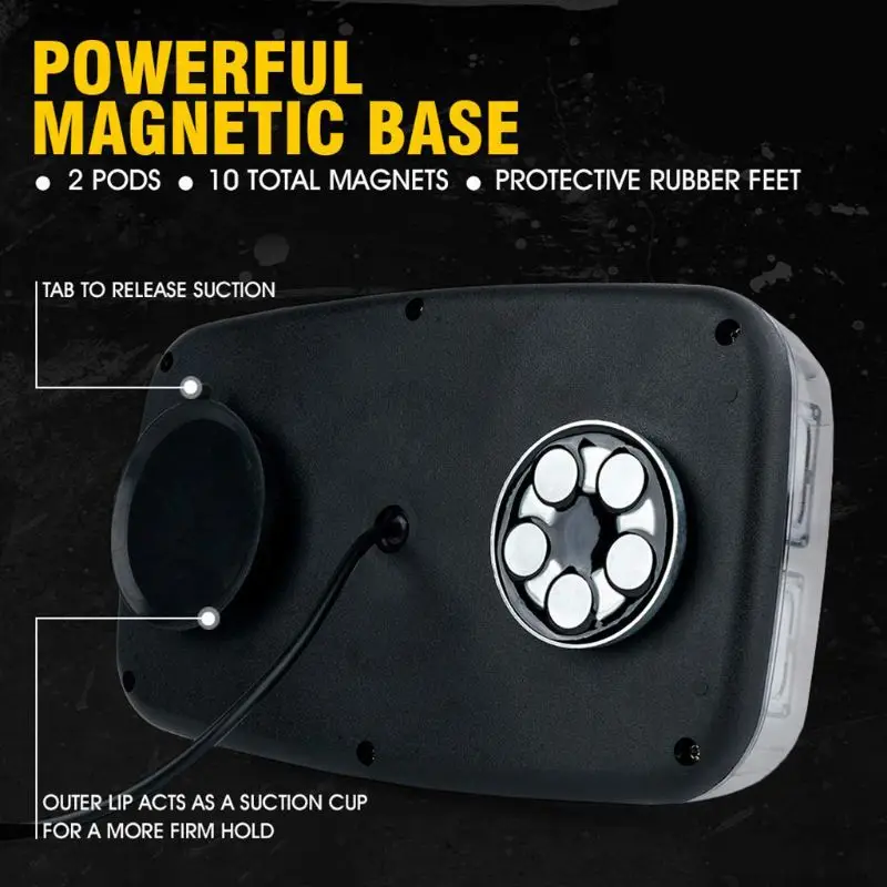 

30W White/Amber 36 LED Emergency Warning Flash Roof Top LED Strobe Light Bar