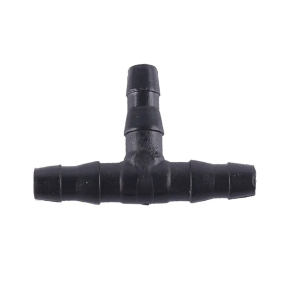 

50 Pcs Sprinkler Irrigation 1/4 Inch Barb Tee Water Hose connectors Pipe Hose Fitting Joiner Drip System for 4mm/7mm Hose1