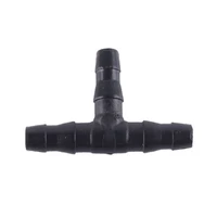 50 pcs sprinkler irrigation 14 inch barb tee water hose connectors pipe hose fitting joiner drip system for 4mm7mm hose1
