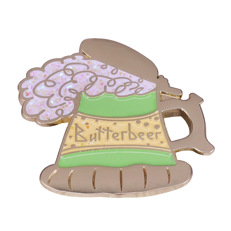 Эта эмалированная булавка спроектирована как чашка пленки. Вы знаете что масло