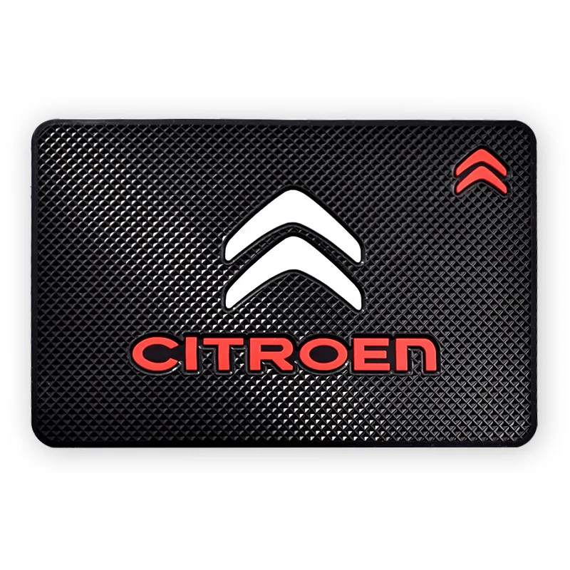 Автомобильный нескользящий коврик с логотипом для телефона Citroens C1 C2 C3 C4 C5 C6 C8 C4L DS3