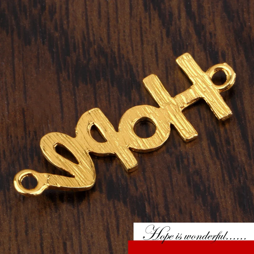 Hope сплав браслет кулон орнамент DIY ожерелье ремесла разъем|Цепочки| |