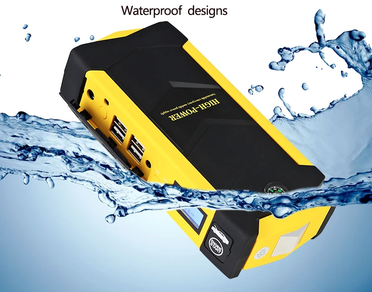 Водонепроницаемый 28000mAh автомобильный пусковой стартер power Bank 1000A 12V Портативный пусковой усилитель устройства Автомобильное зарядное устройство для автомобильного аккумулятора Buster