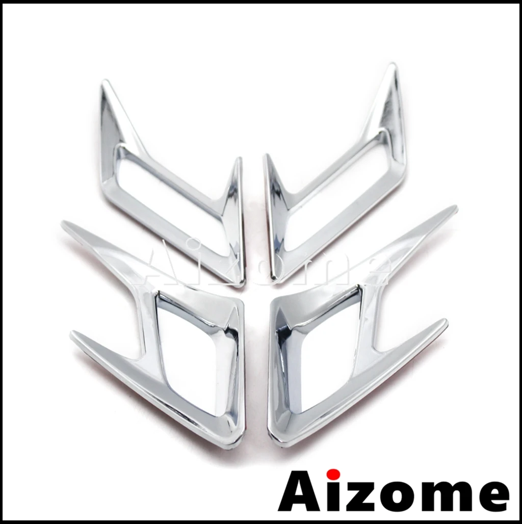 Переднее и заднее крыло мотоцикла хромированное украшение на вентиляционное