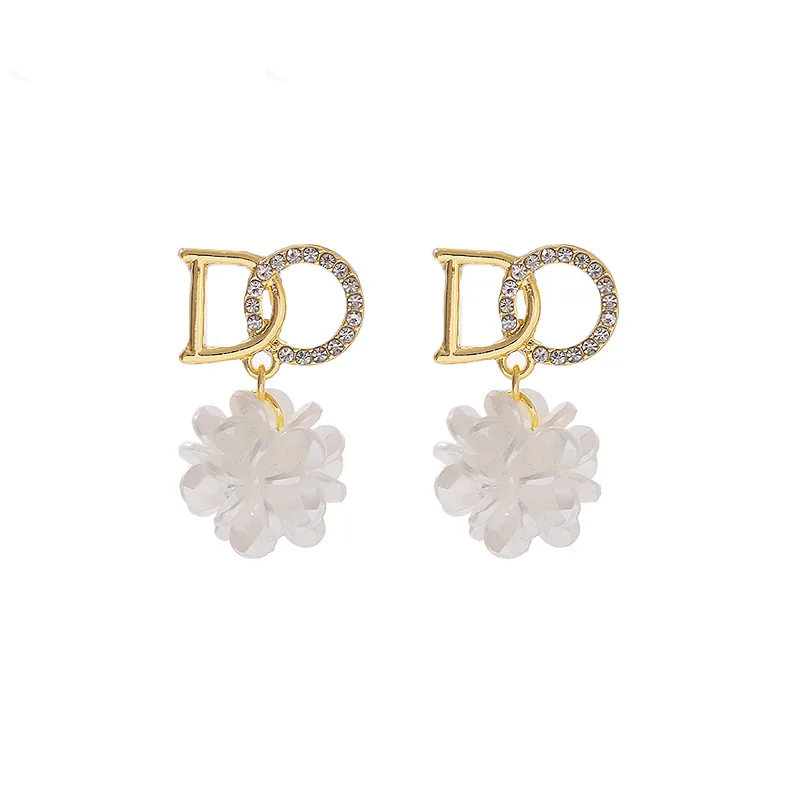 

Fashion Rhinestone Tassel Drop Earrings for Women Vintage Jewelry Party Wedding Bridal Accessories Trendy Pearl Dangle Earrings