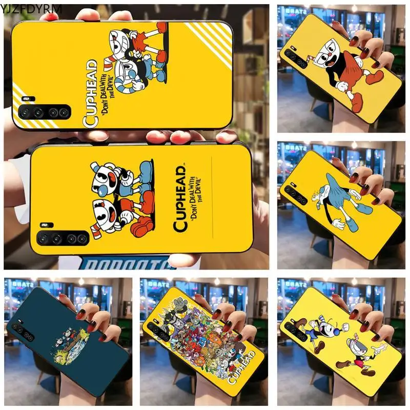 Cuphead Роскошный чехол для телефона Huawei Nova 6se 7 7pro 7se honor 7A 8A 7C Prime2019|Бамперы| |