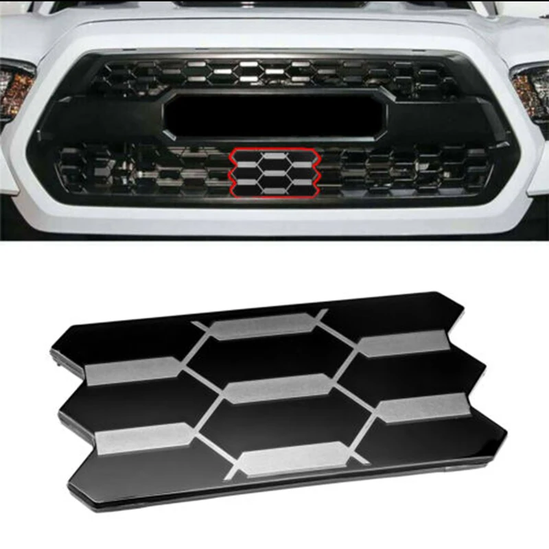IJDM решетка гарнир радиатор сенсор Крышка для 2018-2019 53141-35060 Toyota Tacoma TRD PRO передняя