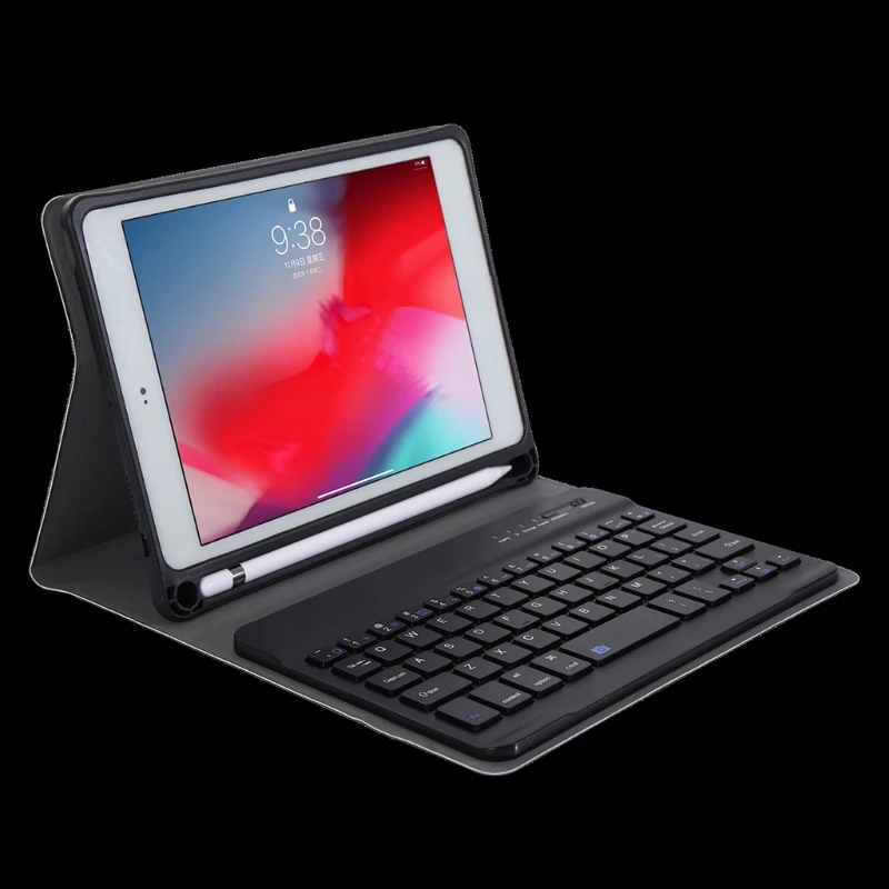 

for ipad Mini 6 2021 Cover Case with Keyboard Soft PU TPU Back Cover Detachable Touchpad Bluetooth-compatible3.0 Shell