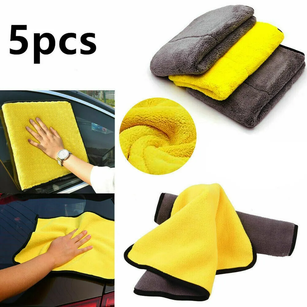 

Microfibre Car Wash Cloth Motorbikes Polishing Soft Super Absorbent Towels