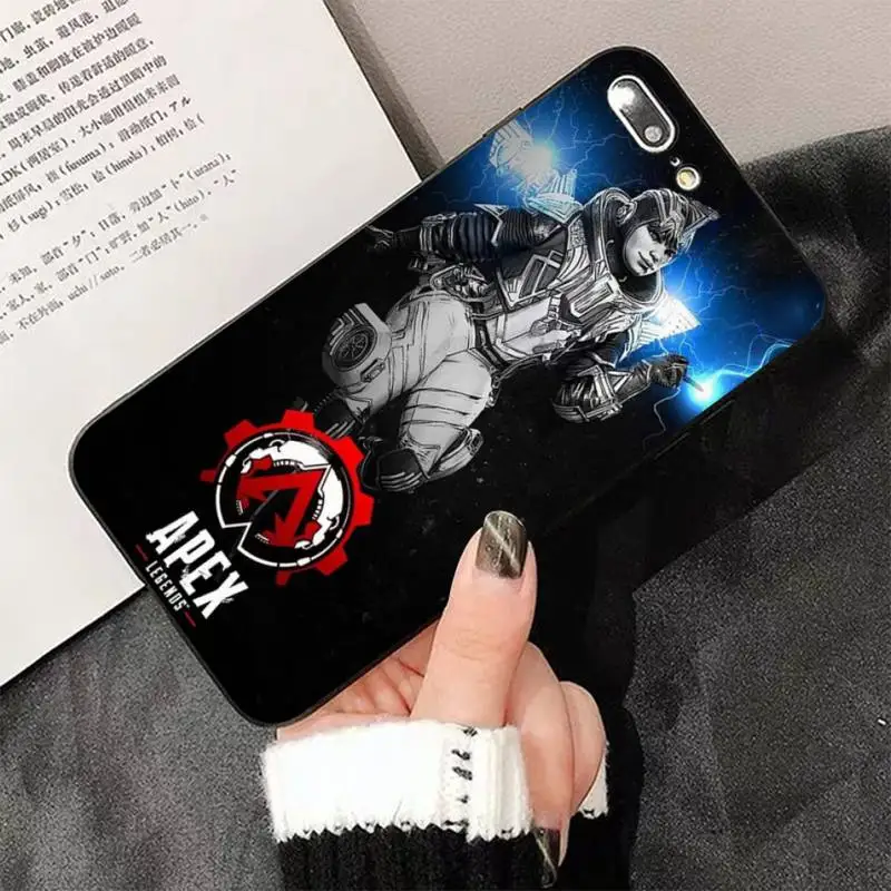 Шикарный милый чехол Apex Legends для телефона iphone 13 8 7 6 6S Plus X 5 5S SE 2020 XR 11 pro XS MAX |