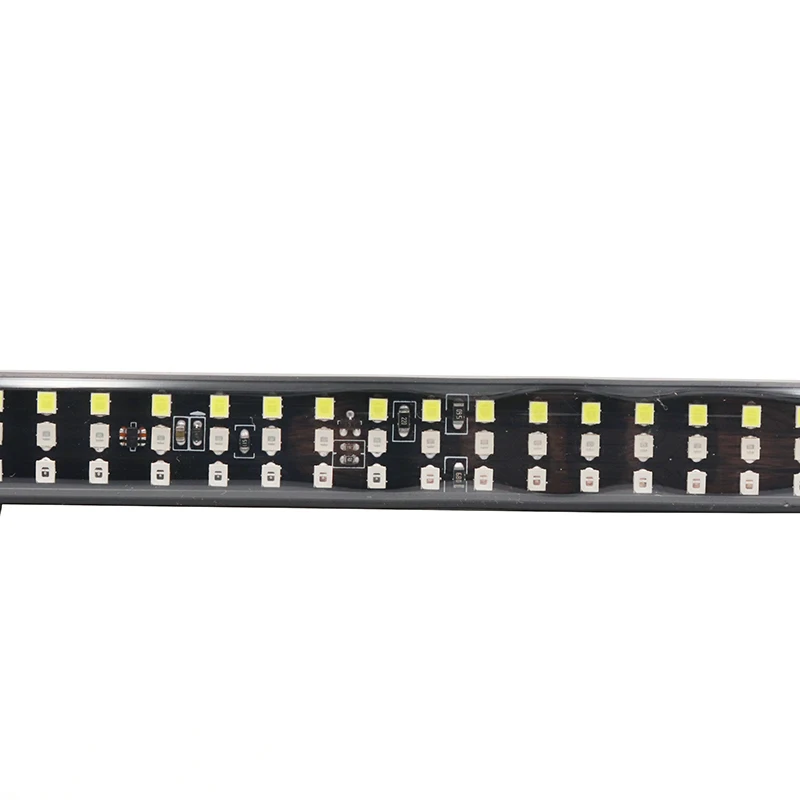 48 60 дюймов грузовик багажника Светодиодные ленты светильник крючок тройной ряд