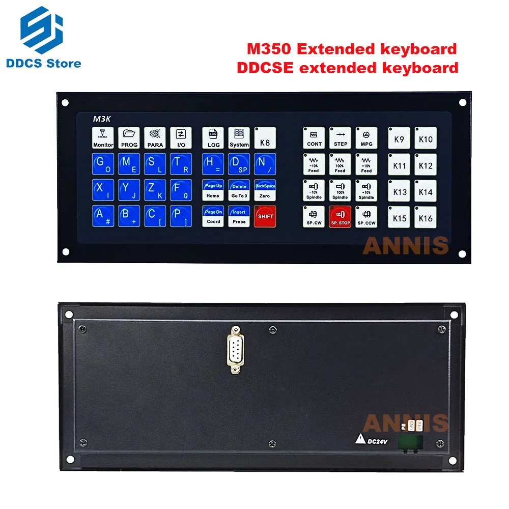 

New M350 DDCSE 3/4/5 axis offline controller extended keyboard Mach3 USB CNC machining engraving controller extended keyboard