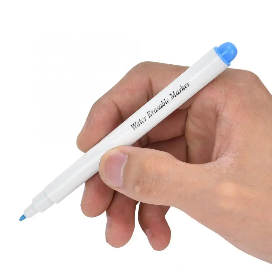 Стираемая водой ткань маркировка ручка с исчезающими чернилам кожи ремесла